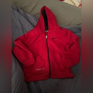 Nike Red Therma-Fit Kids Hoodie